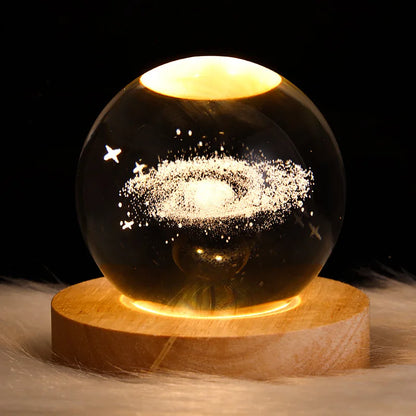 Moon Planet Galaxy Lamp