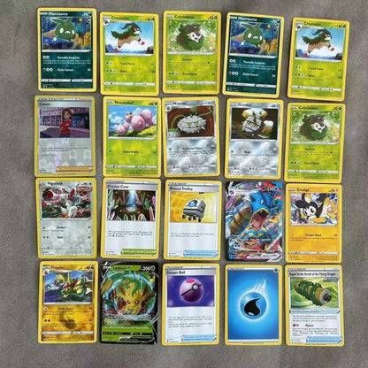 360Pcs Pokemon CROWN Evolutions Booster Collectible Trading Card Game