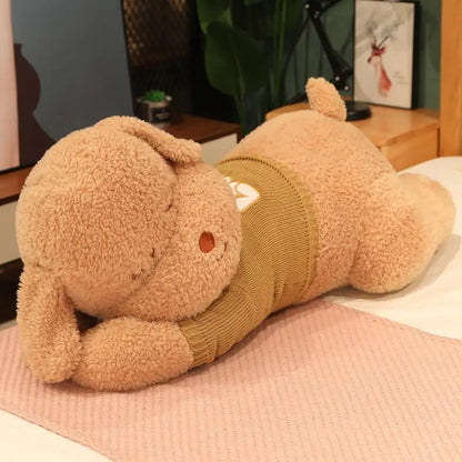 Giant Lying Dog Plush Pillow 80cm 100cm