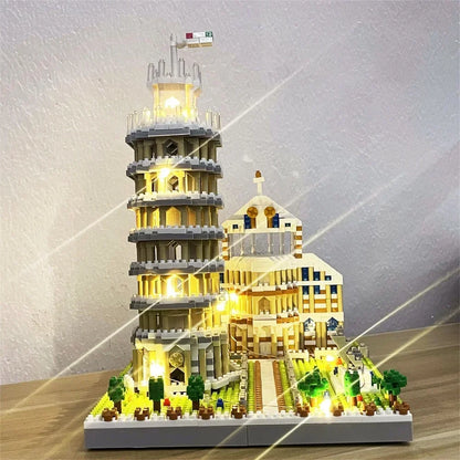 Paris Eiffel Tower Micro Mini Building Blocks