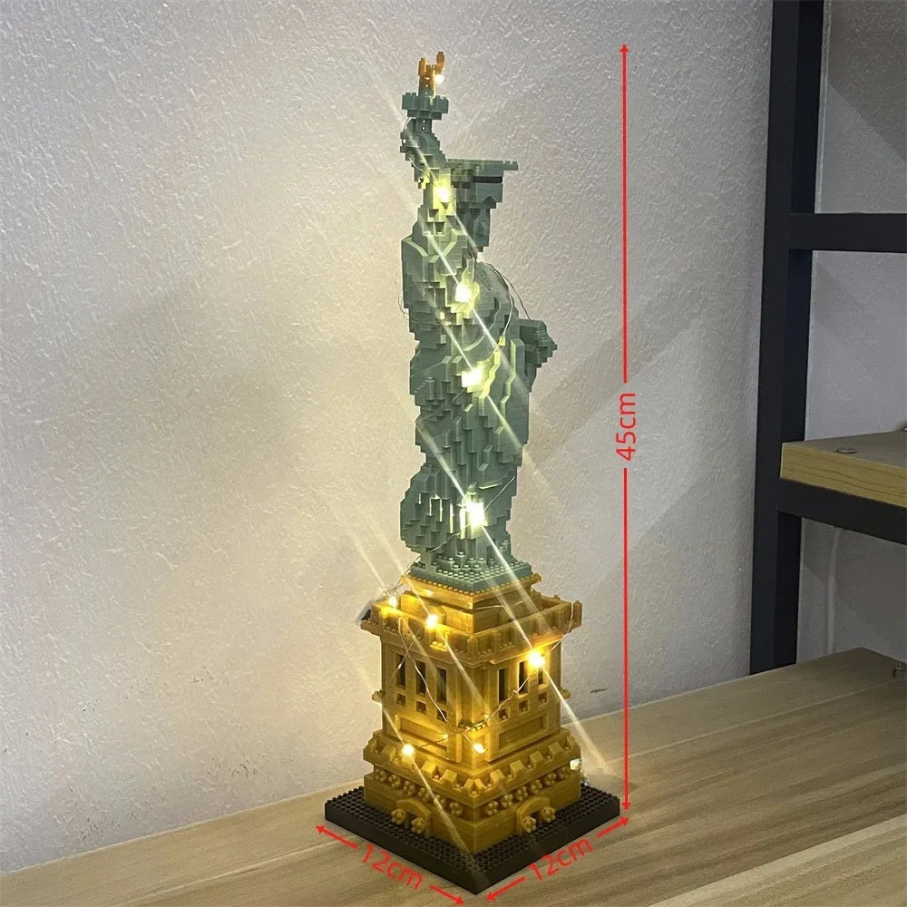 Paris Eiffel Tower Micro Mini Building Blocks