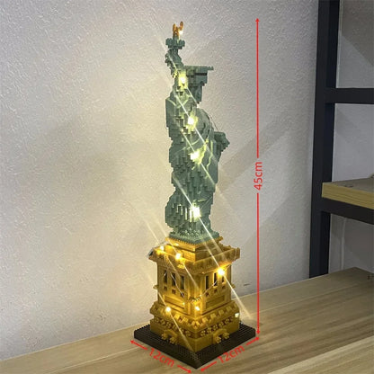 Paris Eiffel Tower Micro Mini Building Blocks
