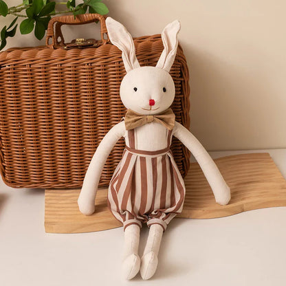 Handmade Bunny Plush in Cloth Dress