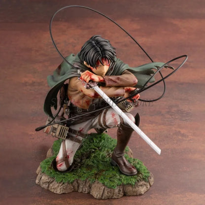 Attack On Titan Action Figure Levi Ackerman Figurine