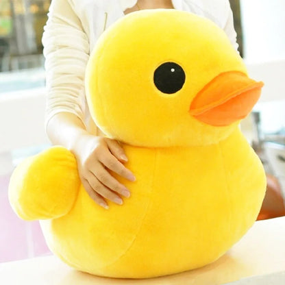 Big Yellow Duck Mini Plush Toy - Adorable Soft Stuffed Animal Gift for Kids