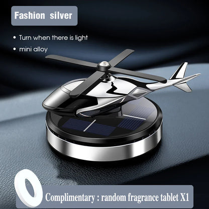 Helicopter Solar Car Air Freshener