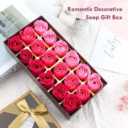 Rose Petal Scented Soap Gift Set
