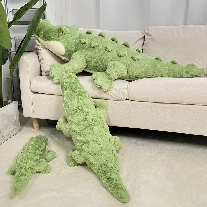 Super Soft Crocodile Plush Luxuriously Soft
