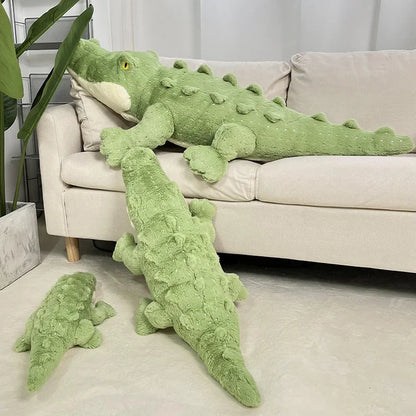 Super Soft Crocodile Plush Luxuriously Soft