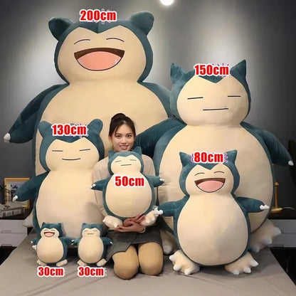 Giant Character Plush Shell Pillow Cover 150-200 cm Soft Cotton Fabric