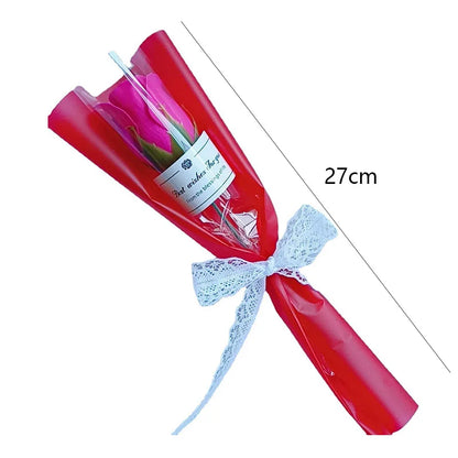 Artificial Soap Rose and Carnation Flowers for Wedding, Home, and Special Occasion Decoration