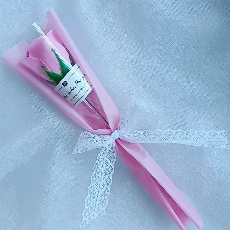 Artificial Soap Rose and Carnation Flowers for Wedding, Home, and Special Occasion Decoration
