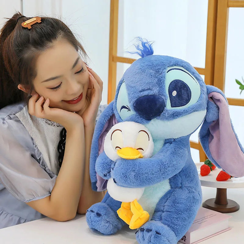 Cute 45cm Stitch Plush Doll - Perfect Gift for Kids & Kawaii Decor!