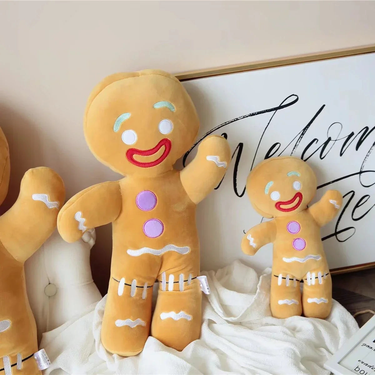 Lovely Gingerbread Man Plush Toy