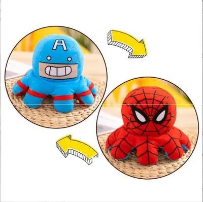 Marvel Avengers Plush Heroes: Spiderman, Iron Man & Captain America Toys