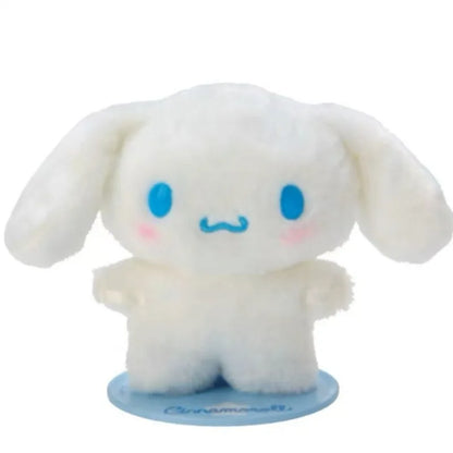 Cute Sanlio Snapper Fish Plush Doll Keychain - Adorable Cartoon Pendant