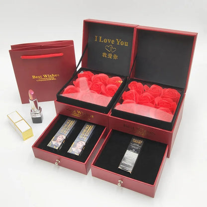 Luxury Preserved Eternal Rose Gift Box