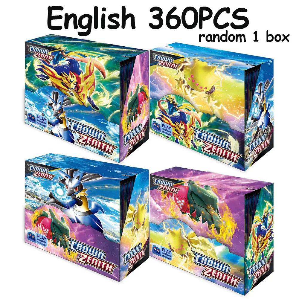 324Pcs Pokemon Cards Sun & Moon XY Evolutions Pokemon Booster Box Collectible Tradiner Card Game