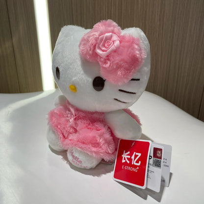 Sanrio Marumofubiyori Plush Doll Soft Hello Kitty Pillow