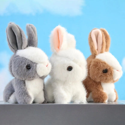 Ultrasoft Plush Bunny Rabbit Toy - Adorable Handbag Pendant for Kids
