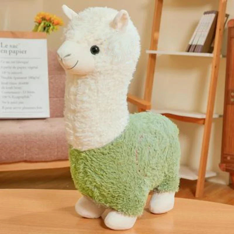 Alpaca Plush Toy 25cm - Soft Cotton Stuffed Doll for Kids and Home Decor