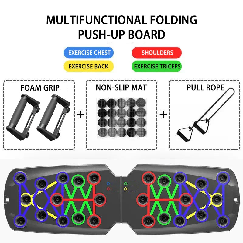 Portable Multifunctional Push-Up Board