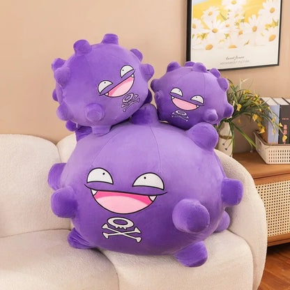 Koffing Pokemon Plush - Large Soft Anime Doll for Kids