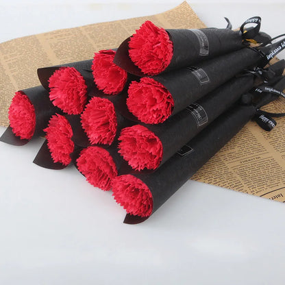 Soap Rose Bouquet Set of 10