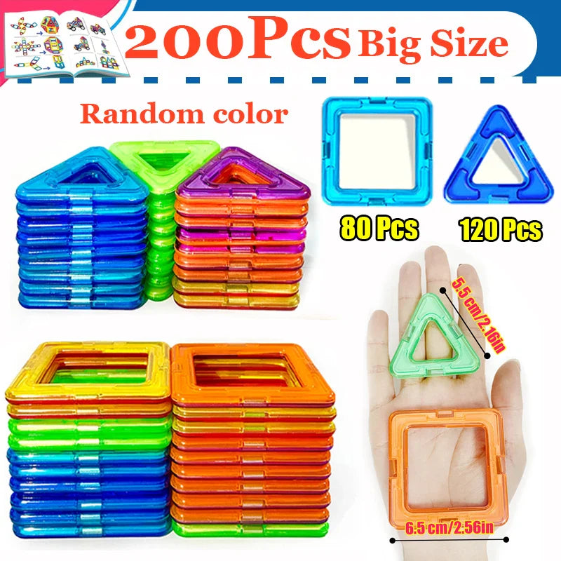 Magnetic Building Blocks Big Size and Mini Size