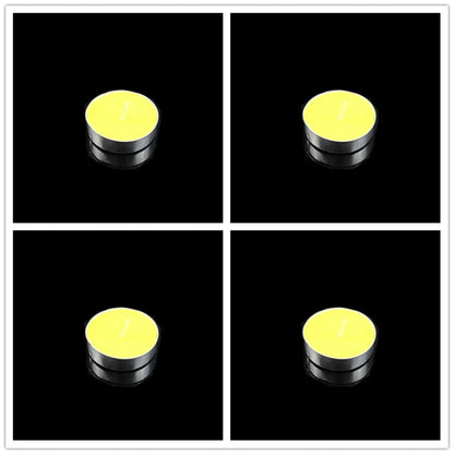 Handmade Soy Tea Light Candles 4-Pack for Romantic Dinner