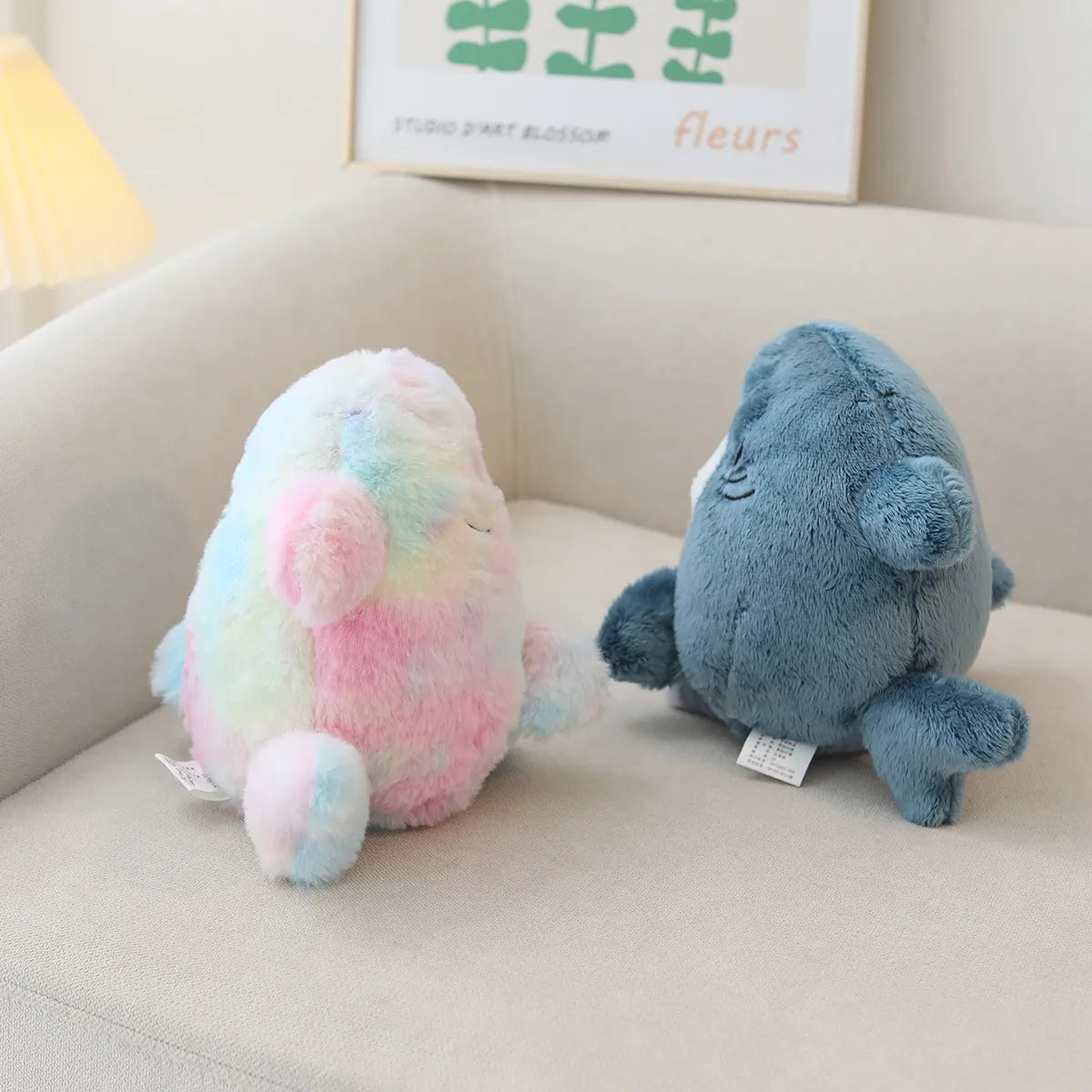 Soft Shark Cat Plush Companion
