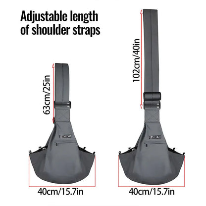 Pet Sling Carrier Bag - Shoulder Messenger Bag