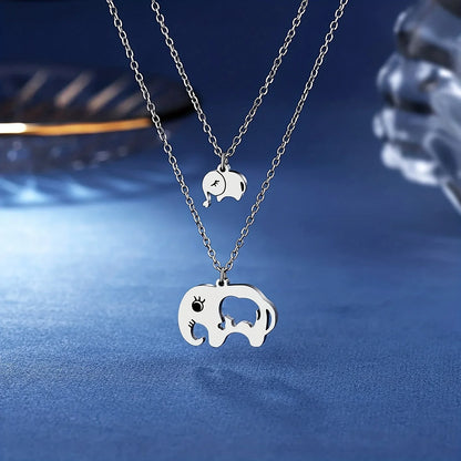 Elephant Pendant Necklace