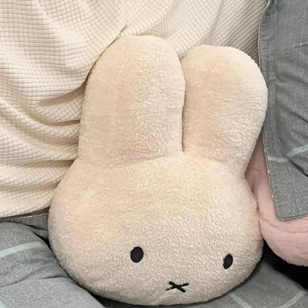 Miffy Plush Doll - Soft Bed Pillow and Sofa Cushion for Kids and Adults