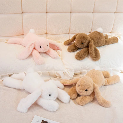 Cute Bunny Plush Soft Stuffed Sleeping Companion Doll
