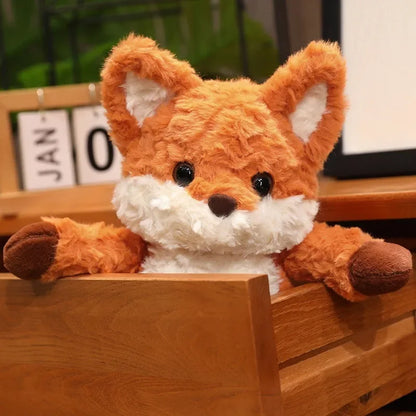 Fluffy Fox Plush Toy 35cm 50cm