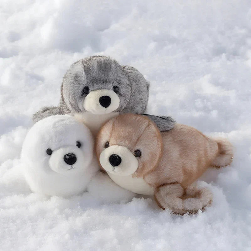 Soft Seal Plush Pillow