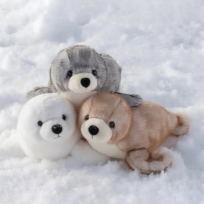 Soft Seal Plush Pillow