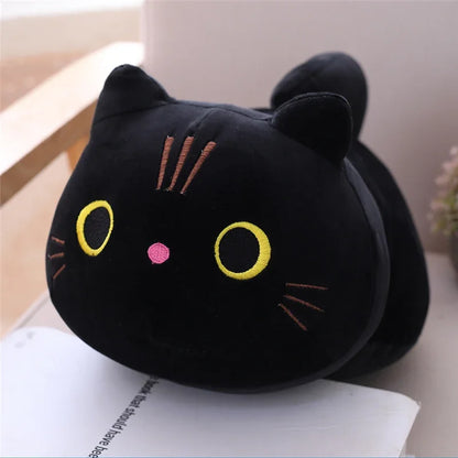 Cute 20cm Soft Cat Plush Pillow - Adorable Kawaii Cushion Toy