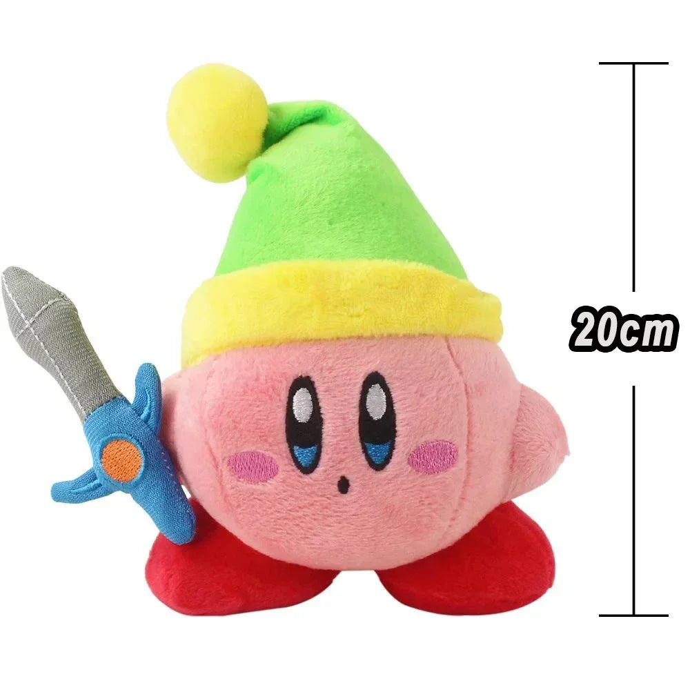 Kawaii Star Kirby Plush Toy - Adorable Ghost & Heart Doll for Kids