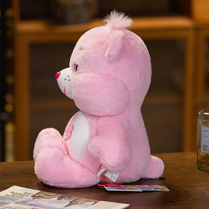 Pink Sakura Teddy Bear Plush Soft Stuffed Doll