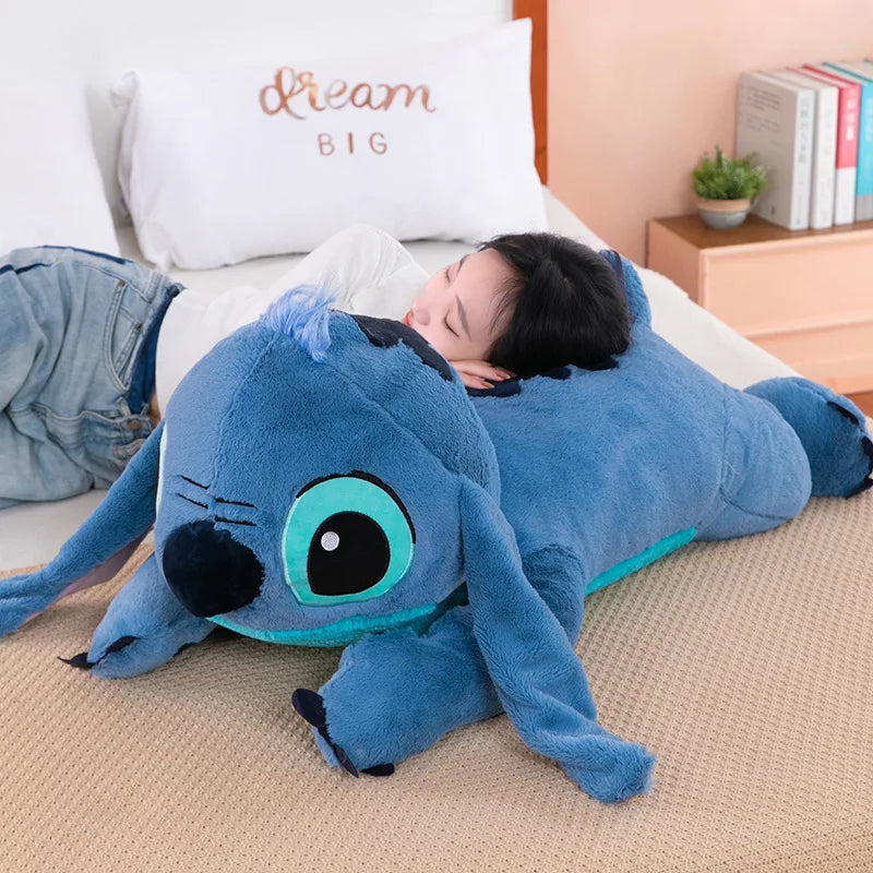 Kawaii Stitch Plush Toy - Soft Cartoon Pillow for Cozy Room Decor