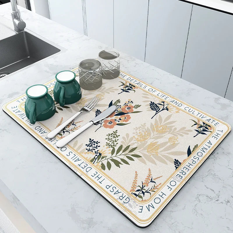 Large Kitchen Super Absorbent Mat