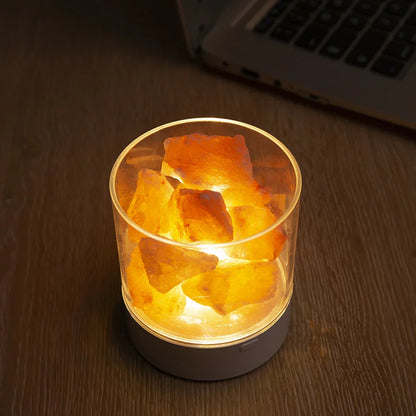 Natural Himalayan Salt Lamp Led