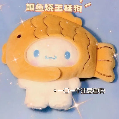 Cinnamoroll Taiyaki Plush Doll - Adorable Kawaii Gift for Friends!
