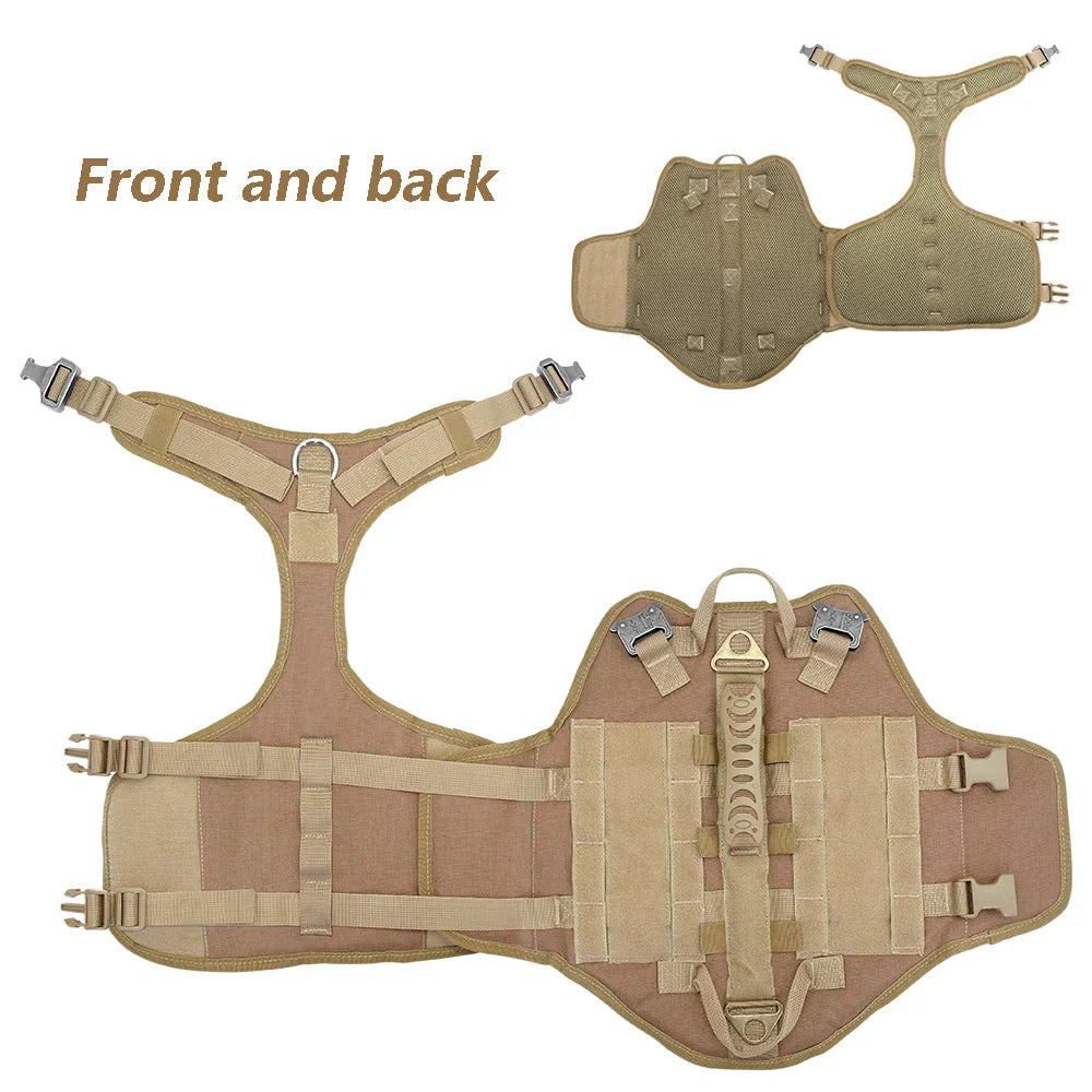Large Dogs Training Harnesses With Pouches