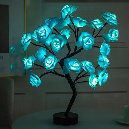 Rose Flower Tree Lights