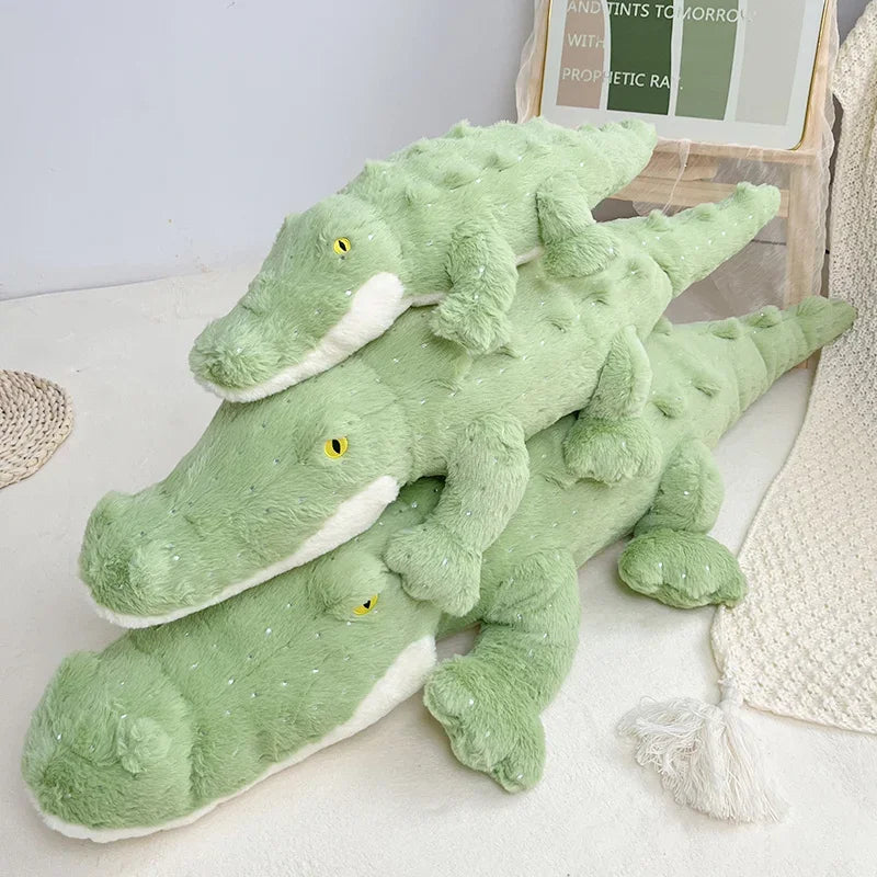 Super Soft Crocodile Plush Luxuriously Soft
