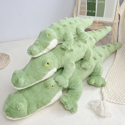 Super Soft Crocodile Plush Luxuriously Soft