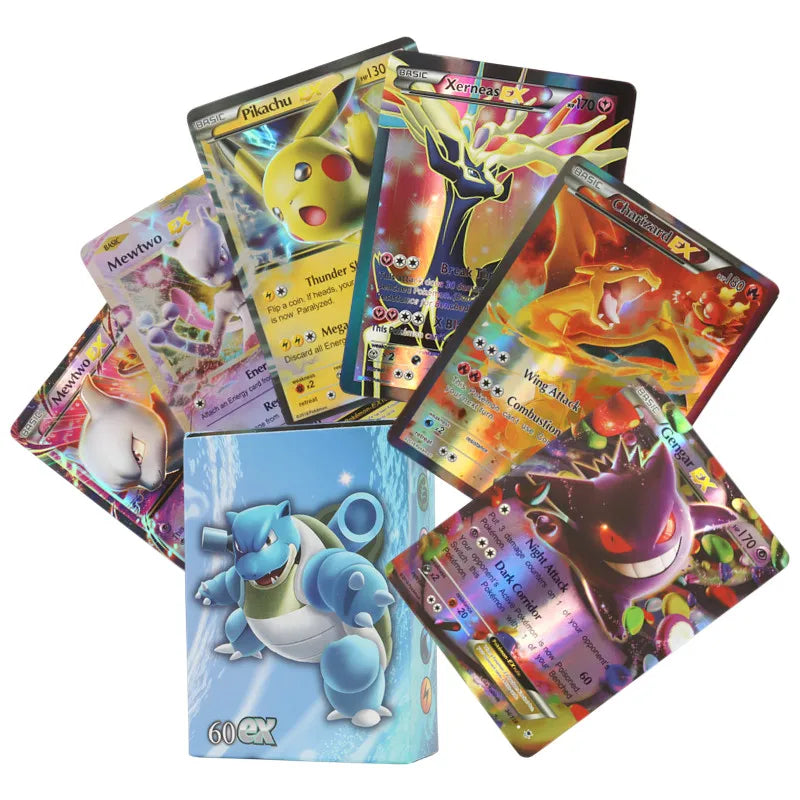 60/100Pcs Pokemon Cards
